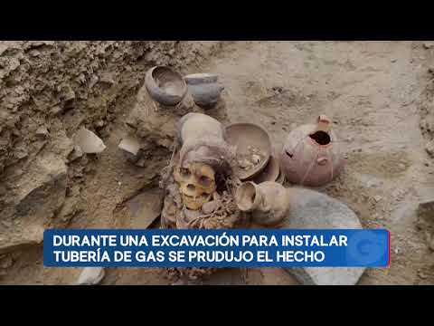 Una momia de más de mil años es descubierta en Perú