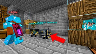 CONTRATADO para DESTRUIR un CLAN con ITEMS ILEGALES  en Minecraft