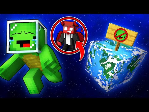 JJ Became a Devil and Kicked Mikey Out Of the Planet in Minecraft (Maizen)