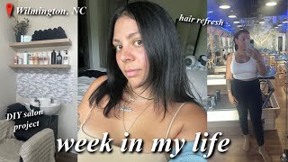 Busy week in my life as a salon suite owner in Wilmington North Carolina // vlog