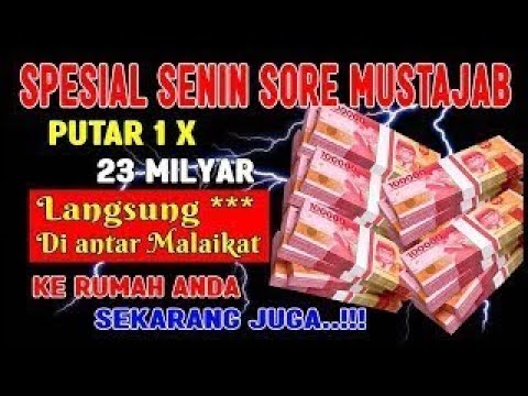 🔴Dzikir Khusus Senin Sore Berkah Mustajab !! Doa Pembuka Pintu Rezeki, Kesehatan, Pelunas Hutang