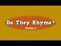 Identifying Rhyming Words in Songs
