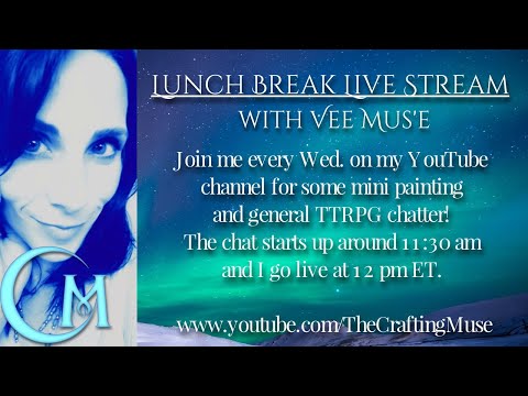 Lunch Break Live Stream: Final Touches for Fluttershy Miniature from WizKids