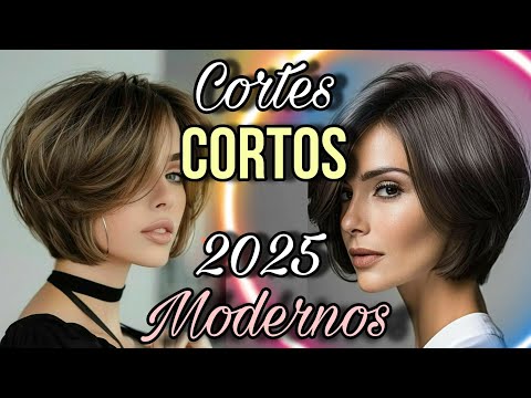 CORTES de CABELLO CORTO  MODERNOS Tendencia 2025 La Revelación del Momento!. HairStyle