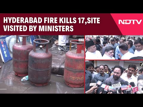 Hyderabad Fire | Massive Fire Kills 17 At Building Near Charminar; MP G Kishan Reddy Reaches Site