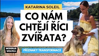 JAK KOMUNIKOVAT SE ZVÍŘATY? Katarina Soleil & Wolfica PŘÍZNAKY TRANSFORMACE osobní rozvoj