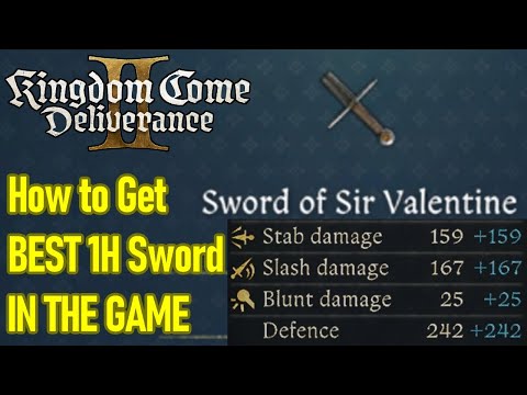 How to get the STRONGEST 1H Shortsword in the game, INSANE DPS, Kingdom Come Deliverance 2