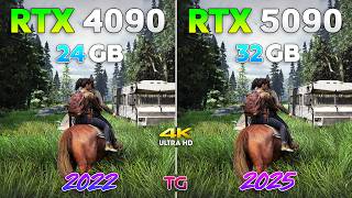 RTX 4090 vs RTX 5090 - Comparison with New Drivers | 4K