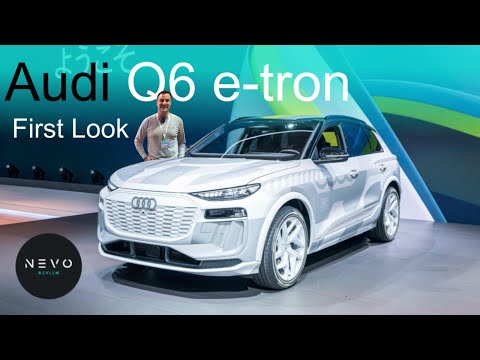 Audi Q6 e-tron Interior - 1st Look
