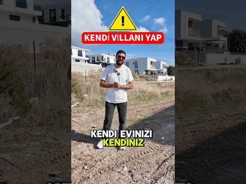 SATILIK ARSA kendi villanı yap #satılık #arsa