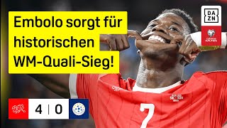 Schweiz - Kosovo | European Qualifiers | DAZN Highlights