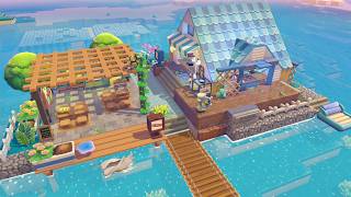 ブクブクうみぞこの街でカフェつくるぽこポケ #pokemonpokopia