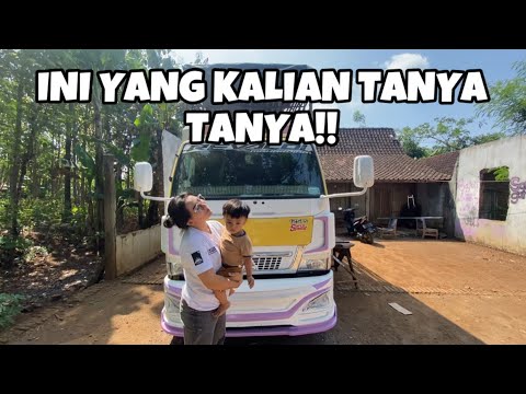 NEMENIN REVALDY KE KAROSERI LIHAT TRUCK WAHYUABADI