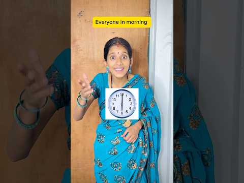 Everyone in morning | #shorts #comedy #funny