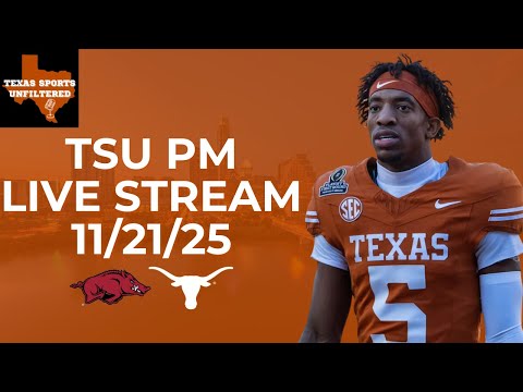 Texas Football SET for Rivalry vs. Arkansas | LIVE | 11/21/25 | NFL | Texas MBB | ATX Sports Talk