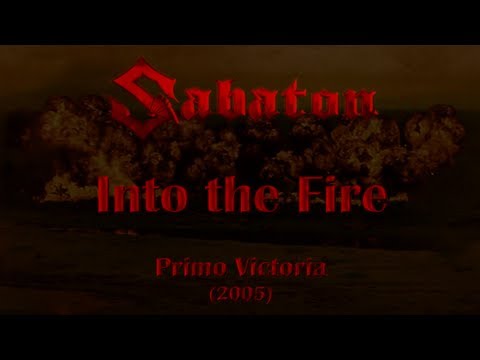 Into The Fire de Sabaton Letra y Video