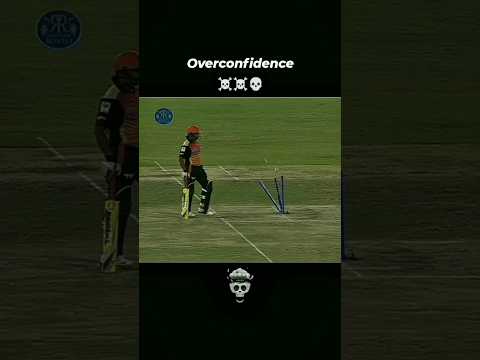 over confidence 😅☠️☠️☠️#cricket #cricketshorts #shortsfeed #shorts #ipl