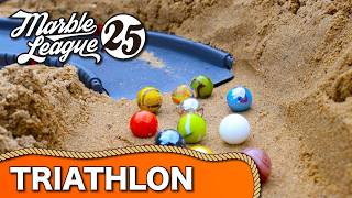 Marble League 2025 - E7 Triathlon | Jelle's Marble Runs