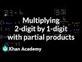Multiplying Two-Digit Numbers by One-Digit Numbers