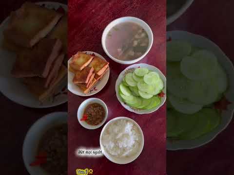 Canh Khoai Tím, Đậu Hủ Chiên