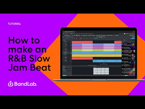 How to make an RnB Slow Jam beat using BandLab's free web Mix Editor