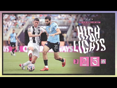 HIGHLIGHTS FCWC | Juventus 2 - 5 Manchester City