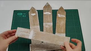 Don’t Throw Away Cardboard! Make a Cute Door Welcome Sign!