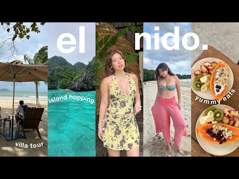 Palawan Vlog 🌴🌺 el nido, villa tour, island hopping, yummy eats!