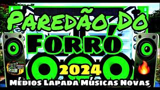 PAREDÃO DO FORRÓ 2024 | MÉDIOS LAPADA MÚSICAS NOVAS | PRA CURTIR NO PAREDÃO