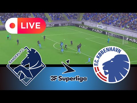 LIVEF.C.KøbenhavnvsRandersFCDanskSuperliga202425eFootballPES