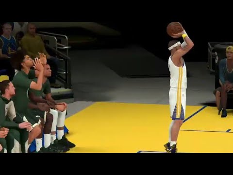 NBA 2K25 - 73 PTS🔥- COURTSIDE NBA HIGHLIGHTS - WARRIORS vs BUCKS |My CAREER DJ DIXON PG#11 #warriors