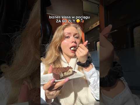 biznes klasa w pociągu ZA 60 ZŁ?! 🤯 #test