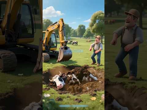 JCB से 'गाय' को मिट्टी में क्यों दबाया!😨 #shorts #baalveer #vivan #rey #facts #brixxmediain #cartoon