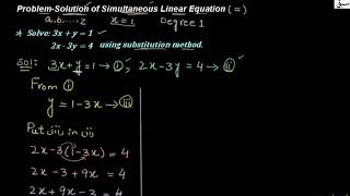 Problems Involving Linear Equations in Two Variables