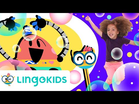 LINGOKIDS BUBBLES DANCE 🧼🙌🎵 | Dance with Lingokids