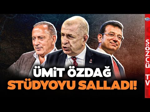 Ümit Özdağ Stüdyoyu İnletti! Ekrem İmamoğlu ve Fatih Altaylı Sözleri Beştepe'yi Sallar