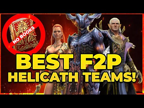 Helicath Fusion 0 Investment Dungeon and Clan Boss Teams! Raid Shadow Legends (TEST SERVER)