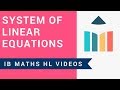 Solving Systems of Linear Equations