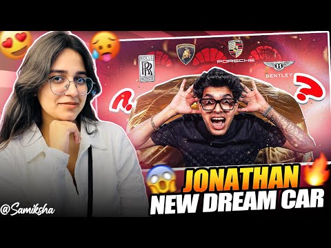 I PURCHASED MY DREAM CAR Reaction | JONATHAN GAMING | Samiksha Sengar