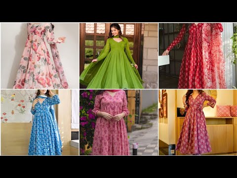 Cotton anarkali suit designs 2024 desi anarkali #newdesigns #2024 #cottonsuits #anarkalikurtidesign