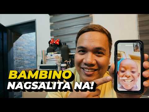 Video Call….BAMBINO NAGSALITA NA