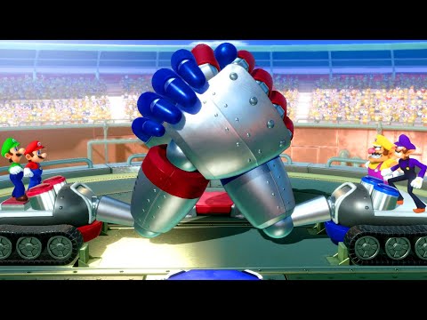 【スーパー マリオパーティ ジャンボリー】ミニゲームマリオVsルイージVsワリオVsワルイージ(最強CPU｢たつじん」)