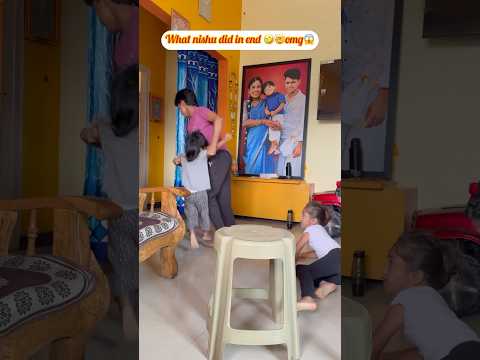Wait for end 🤣 we did dis video for 4times in a difrent way @nishita1962  #trending #comedy #funny