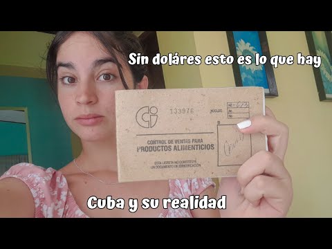 Así viven los que No tienen dólares en Cuba...el control de la comida...|@AnitaMateu