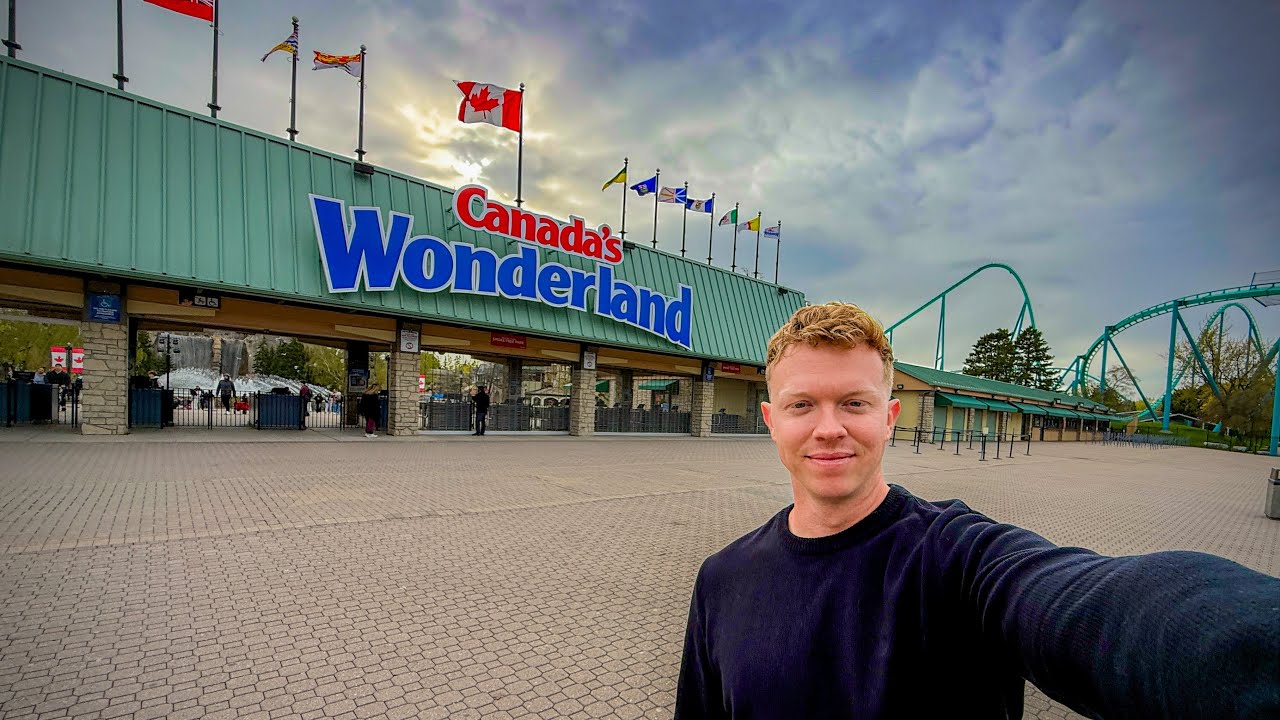Ma première visite dans le PLUS GRAND parc d'attractions du Canada ! Vlog Canada's Wonderland 2026 !