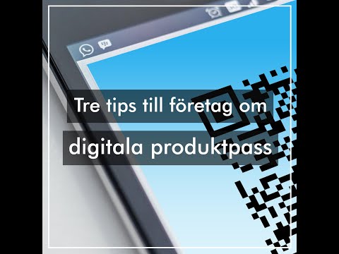 3 tips till företag om digitala produktpass