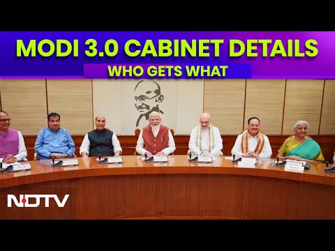 Modi 3.0 Cabinet | Modi 3.0 Cabinet Details, Who Gets What