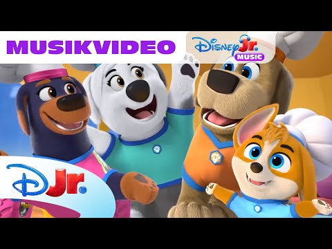 De bedste sange fra Håndværkerhvalpene | Disney Junior Danmark