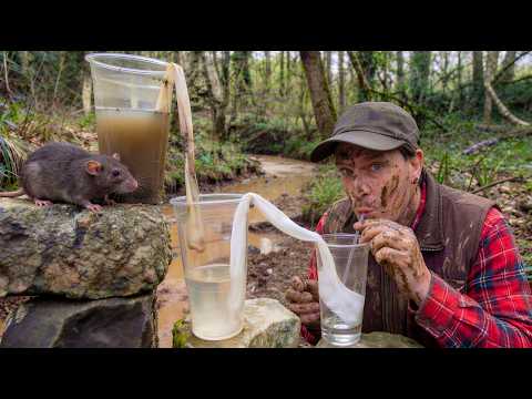 I Drank Muddy Creek Water… Here’s What Happened | SURVIVAL HACK