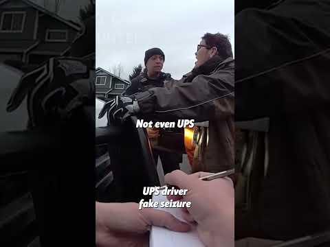 Fake UPS Driver Arrested - Viewers Are Shocked! full clip on: Police Cam Encounters